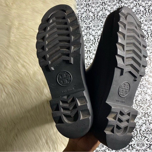 Tory Burch : size 9 : classic ‘sarah’ logo knee high rain winter fall snow boots - Picture 8 of 11